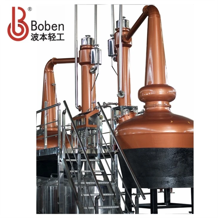 3.5Ton Wash Still 2.5Ton Spirit Still