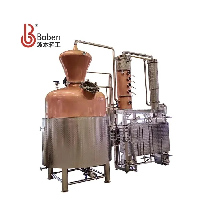 Brandy Distilling Equipment Copper Pot Still