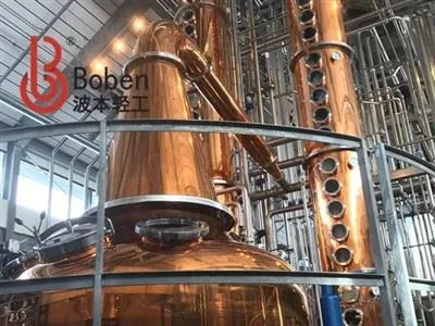Columna Boben 600L todavía para vodka